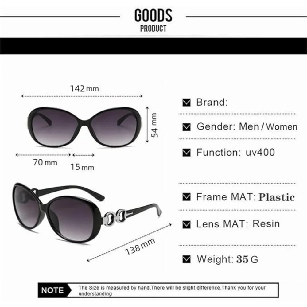 Sunglasses White Frame Women Eyeglasses Double Ring Accents Elegant Lentes Gafas